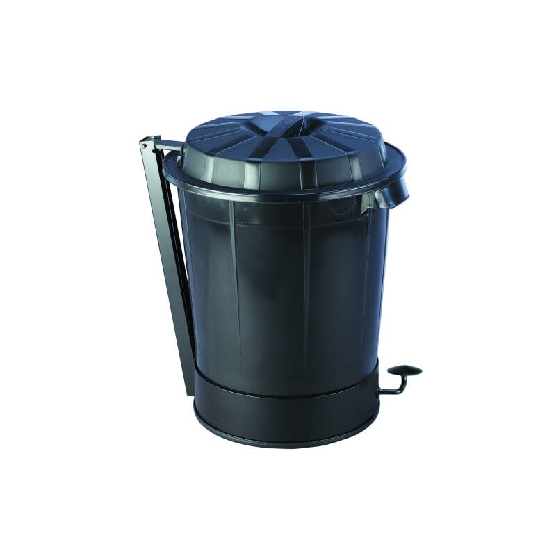 

Goliat 50 L Cubo Pedal 550x485x580 mm | Negro