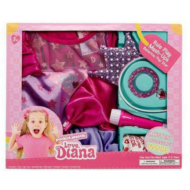 

Disfraz para Niños Love Diana Talla única Accesorios x 2 - Goliath