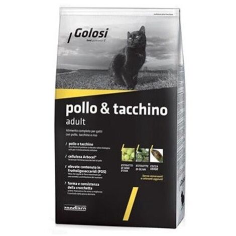 Golosi Gatto Adult 7,5 kg Pollo e Tacchino