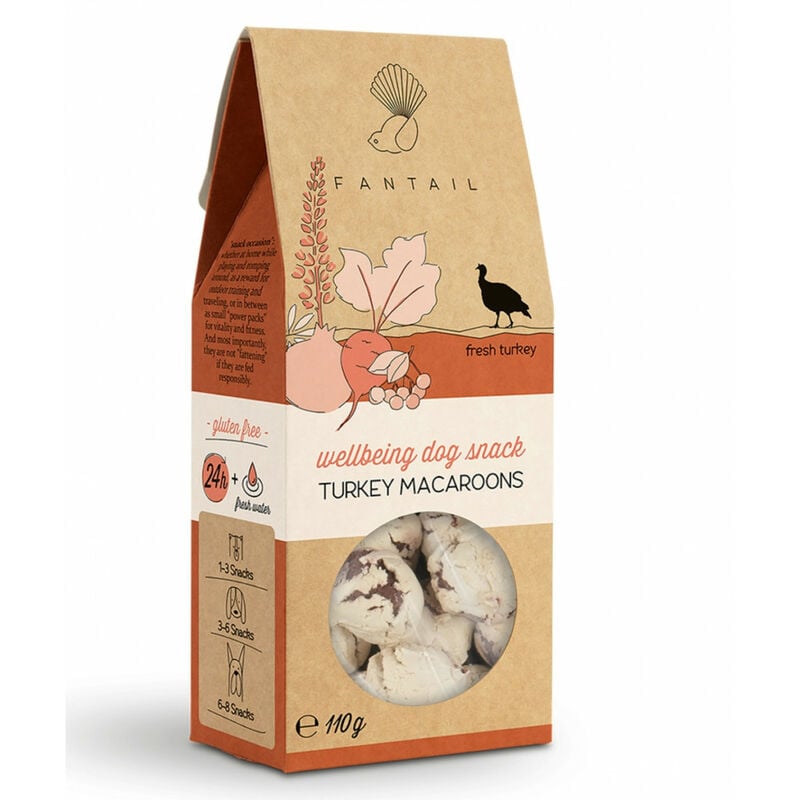 

Golosina de pavo sin cereales ni gluten 110 g para perros