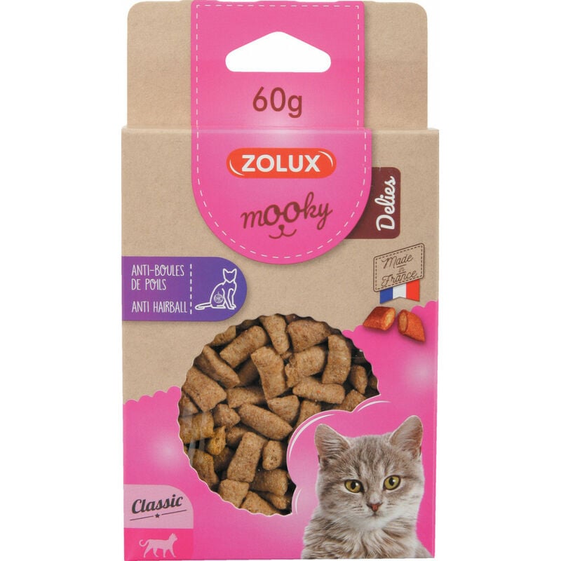 

Golosina Mooky 60 g. para gatos.