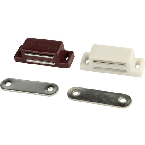 Golpete magnético - Marrón - 45x15 mm