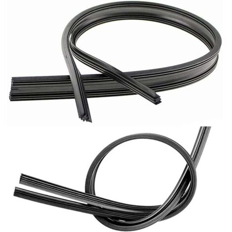 Goma para limpiaparabrisas de 4 piezas, recambio de escobilla de limpiaparabrisas de 800 mm, goma para limpiaparabrisas de repuesto, adecuada para todos los arañazos del parabrisas
