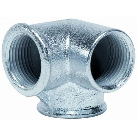 EURACCORDI Gomito 3 Vie 1" Zincato