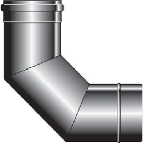 GOMITO 90° PER CANNA FUMARIA ACCIAIO INOX Ø200MM """SPEEDY 03"""