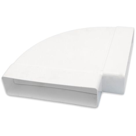 Gomito 90° rettangolare / orizzontale Air-Flow - 55 x 220 mm 00000012645