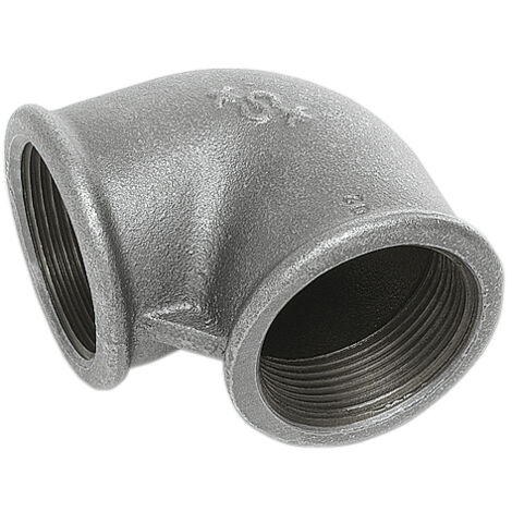 GOMITO 90G F F GHISA ZINCATA D 1.1/2    90- AMAFLEX- 1,0 pz