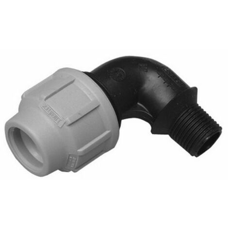 GOMITO A 90° C/DERIVAZIONE MASCHIO DIANFLEX BRAND PER POLIETILENE 1&quot1/2 x 50