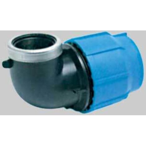 GOMITO A 90  ° CON DERIVAZIONE FEMMINA  EE  75x21/2 - UNIDELTA