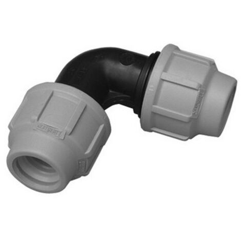 GOMITO A 90° DIANFLEX RACCORDO PER POLIETILENE Diam. 20 -F-BRICO