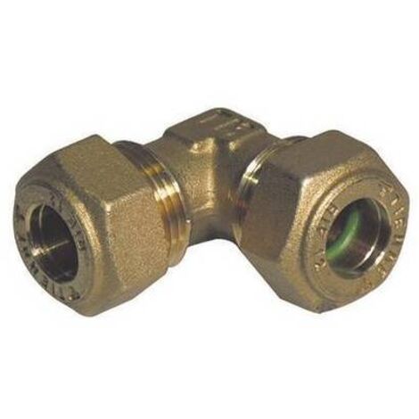 GOMITO A 90° DOPPIO  O-RING  TIEMME GAS 10 TIEMM