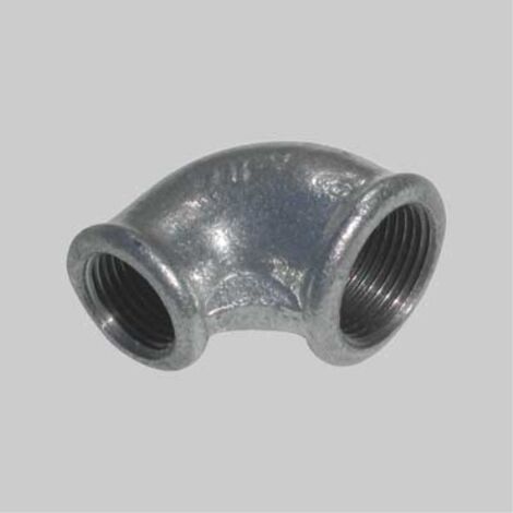Gomito a 90° f.f. ridotto 1"x1/2" EO