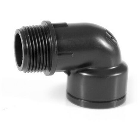 Gomito a 90° filetto maschio/femmina 3/4" x 3/4"