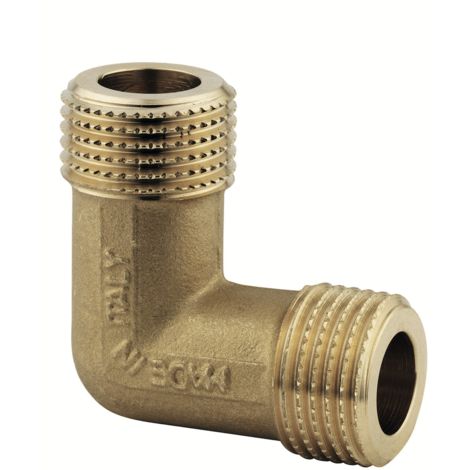 Gomito a 90° maschio/maschio FP-Pattaroni F796  3/4"