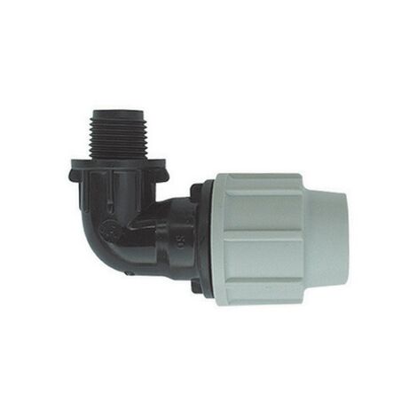Gomito a 90° maschio plasson 1/2 x 20