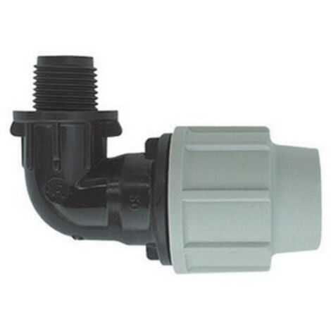 GOMITO A 90° MASCHIO PLASSON 1/2 x 20 PLASS