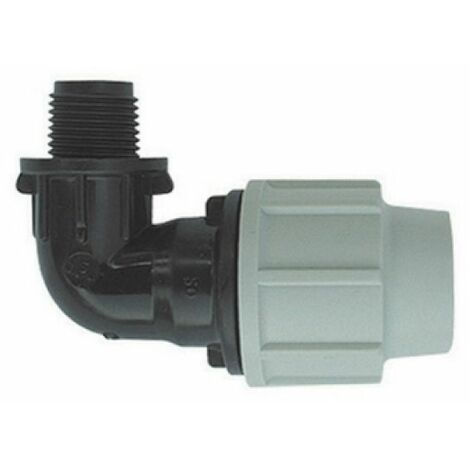 GOMITO A 90° MASCHIO PLASSON 2&quot1/2 x 75