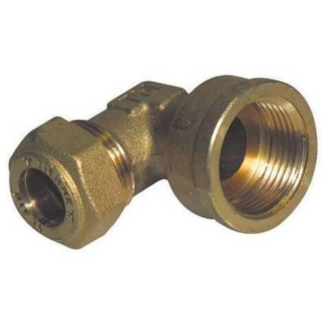 GOMITO A 90°   O-RING FEMMINA  TIEMME GAS 1/2 x 16 TIEMM