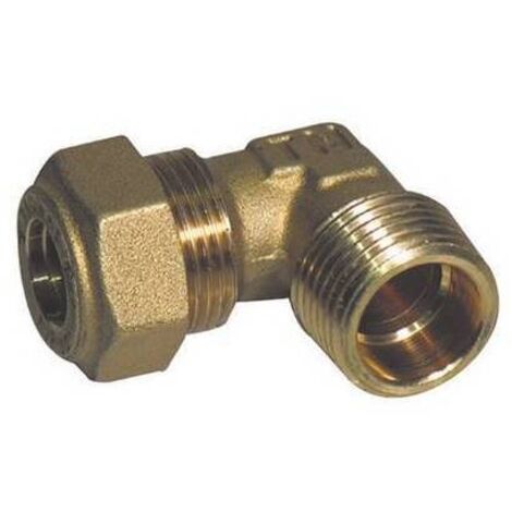 GOMITO A 90° O-RING GAS MASCHIO CONICO TIEMME 1/2 x 10 TIEMM