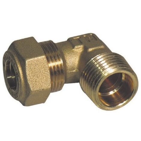 GOMITO A 90° O-RING GAS MASCHIO CONICO TIEMME 1/2 x 12 -CONF