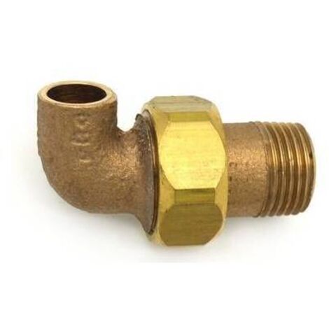 GOMITO BRONZO 3 PEZZI M.  A SALDARE 1 x 22 FRABO