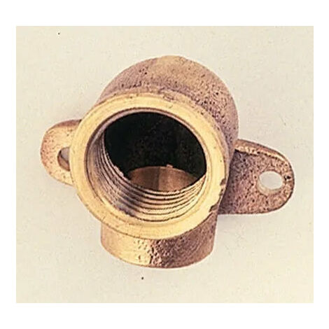 Gomito Con Base 1/2" Ø18 Per Rame A Saldare