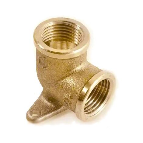 Gomito con flangia FF ø1/2" ottone 270023N040400A