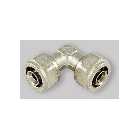 Gomito Doppio A Compressione Per Tubo Multistrato Tm Ø32 (3,0) Mm