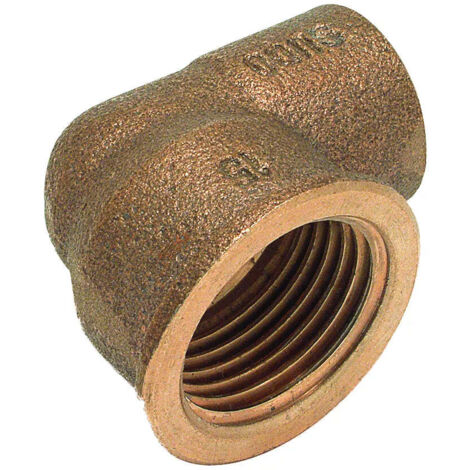 Gomito Femmina 1/2" Ø12 Rame A Saldare