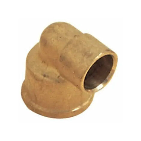 Gomito Femmina 1/2" Ø16 Rame A Saldare