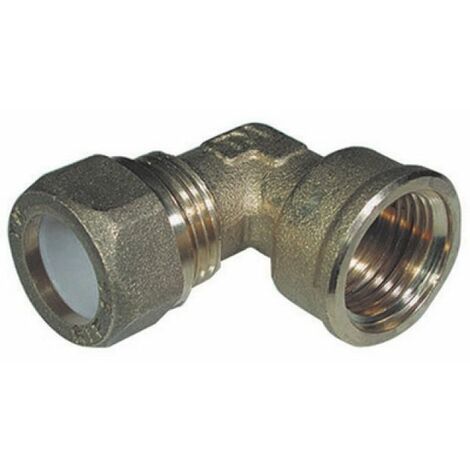 GOMITO FEMMINA PER RAME CON OGIVA TEFLON TIEMME 3/4 x 14