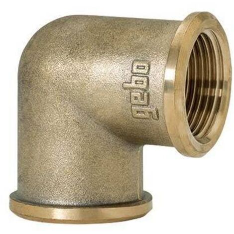 GOMITO FF OTTONE 90 GEBO