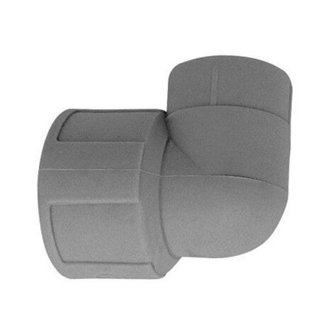 GOMITO FILETTATO FEMMINA 1 x Diam. 32 Grigio