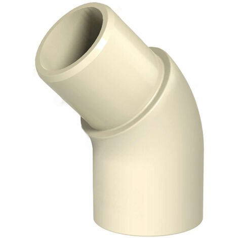 Gomito IDMAR da 3/4" a 45° in CPVC per acqua, sistema a tenuta stagna - acqua calda
