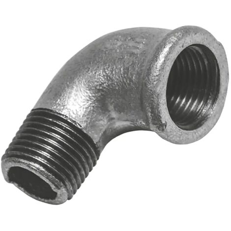 Gomito IDMAR zincato da 2", filettatura interna/esterna, A4 (DN50)