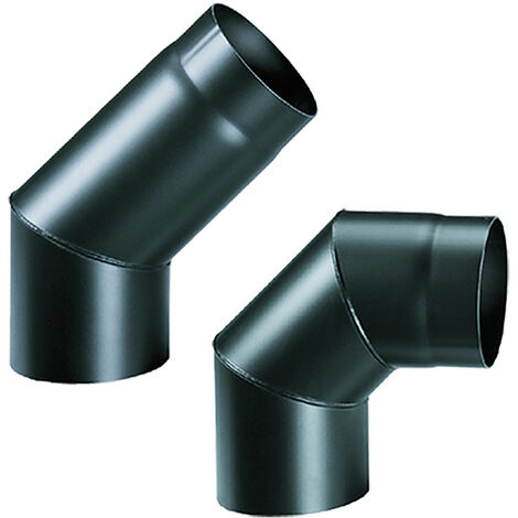 Gomito in acciaio ø cm 15 - 45°