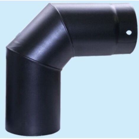 GOMITO IN ACCIAIO PESANTE SMALTATO PORCELLANATO AETERNUM TOP NERO 90   CM.16