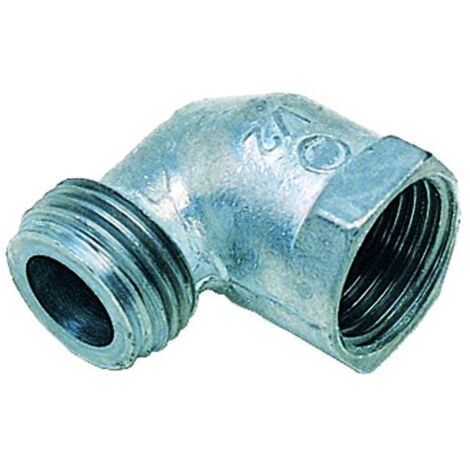 Gomito in lega di alluminio 1/2"mf