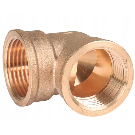 Gomito in ottone n. 6 Nipplo GW/GW 1/2"" AQUER