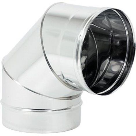 Gomito inox aisi 304 90° cm  8 Zincogroup