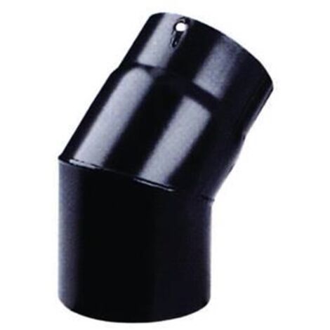 GOMITO LEGNA 45° PLUS LIGHT NERO OPACO SAVE - Tubi Save: CM14
