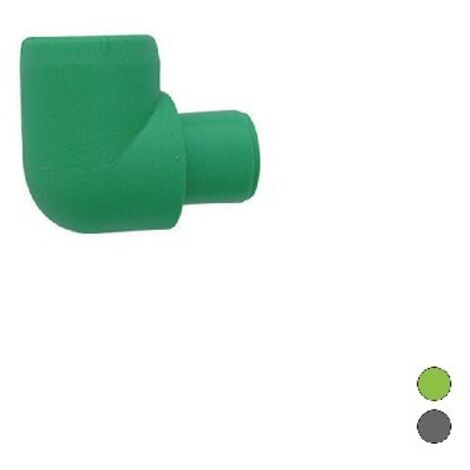 GOMITO LISCIO 90°  MF IN POLIPROPILENE Misura: Diam. 32