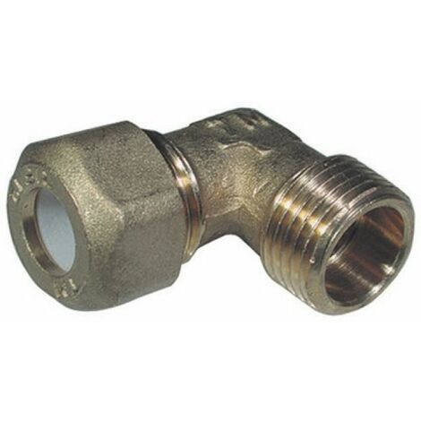 GOMITO MASCHIO PER RAME CON OGIVA TEFLON TIEMME 1/2 x 10R