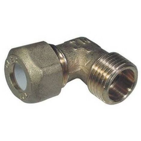 GOMITO MASCHIO PER RAME CON OGIVA TEFLON TIEMME Misura: 1/2 x 10R