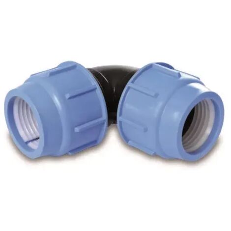 Gomito PE 110-110 mm BLUE SEAL PN16
