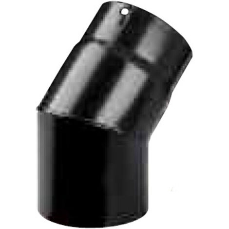GOMITO PLUS PORCELLANATO 45 D 20 CM NERO OPACO