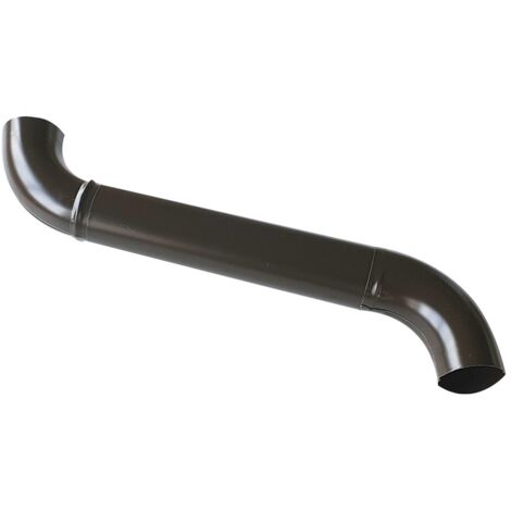 GOMITO PLUVIALE ALLUNGABILE TDM Ø 80 x 500