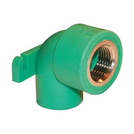 GOMITO PPR A SALDARE 90° F.FEMMINA + STAFFA
