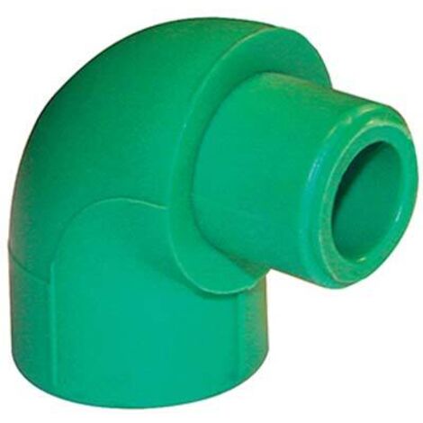 GOMITO PPR A SALDARE MF 90  ° - VERDE MM 20- 20 pezzi