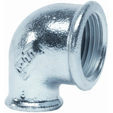 Gomito Ridotto 11/4" X 1" Femmina-Femmina Zincato